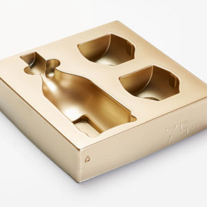 calage thermoformé emballage bouteille