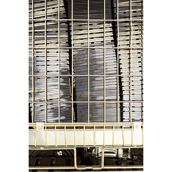 Recycling of thermoformed trays