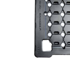 Thermoformed cushioning for electronic parts