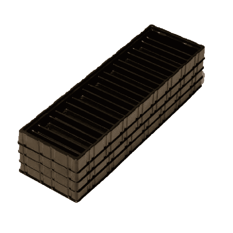 Thermoformed dunnage tray