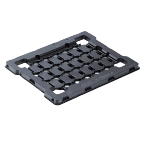 Thermoformed wedge for electronic components
