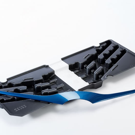 cale protection thermoformé plastique emballage