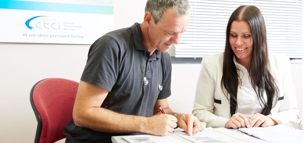 Pièce thermoformée sur mesure